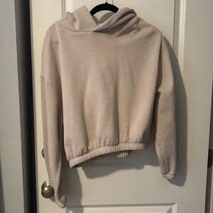 Zara cropped hoodie